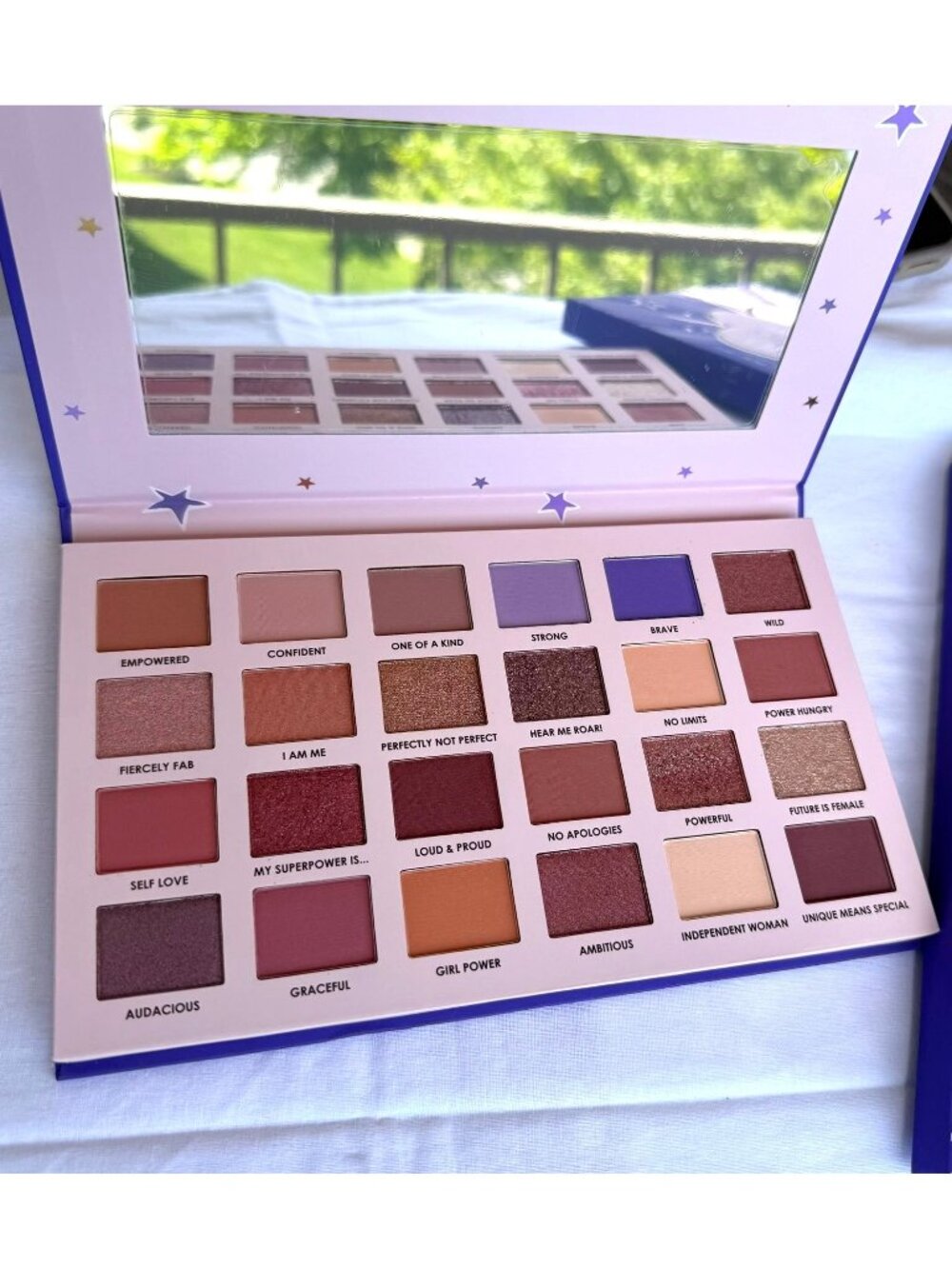 Ciate London 24 Color Eyeshadow Palette I Am A Woman Whats Your Super Power Vega